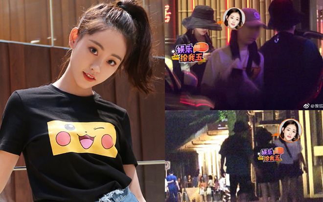 ‘Chu Chỉ Nhược’ Chúc Tự Đan lộ ảnh hẹn hò với trai lạ