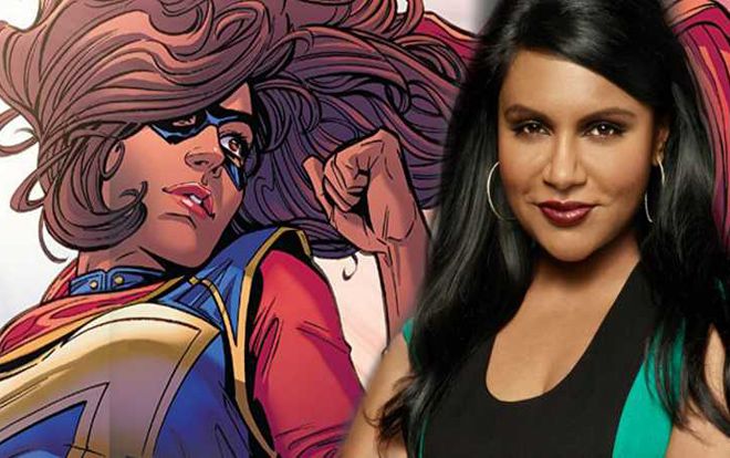 Nữ diễn viên Mindy Kaling úp mở về việc hợp tác với Marvel để phát triển và đưa nhân vật Ms. Marvel lên màn ảnh rộng
