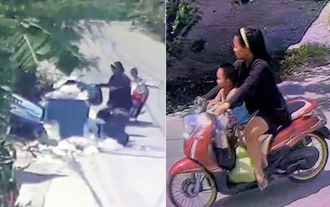 Mẹ vứt con còn nguyên dây rốn vào bãi rác, trên đường còn chở theo đứa lớn