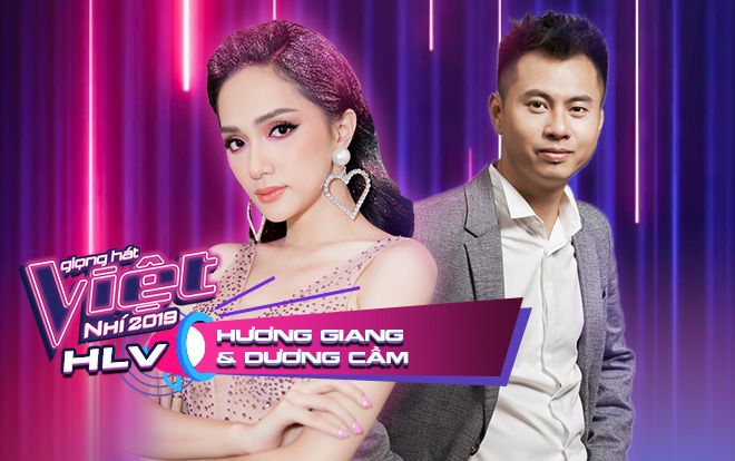 Hoa hậu Hương Giang - Nhạc sĩ Dương Cầm trở thành huấn luyện viên Giọng hát Việt nhí 2019