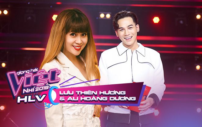 Lưu Thiên Hương cùng Ali Hoàng Dương ngồi ghế huấn luyện viên Giọng hát Việt nhí 2019