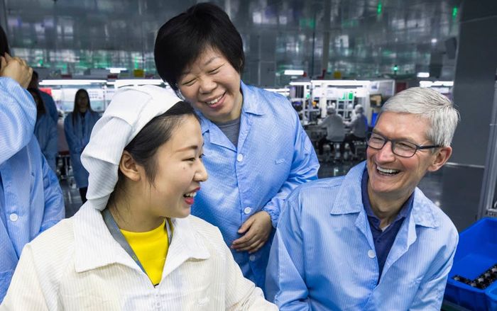 Foxconn: 'Nếu Apple muốn, chúng tôi sẵn sàng chuyển dây chuyền sản xuất iPhone khỏi Trung Quốc'