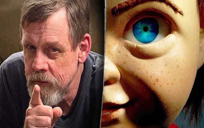Mark Hamill cảm thấy khá căng thẳng khi lồng tiếng cho Chucky trong bộ phim chuyển thể Child's Play