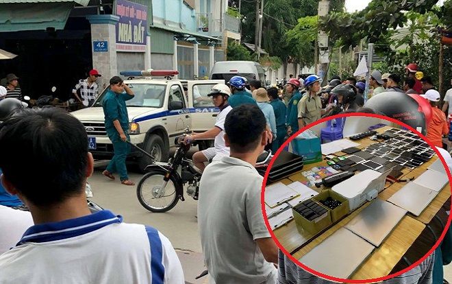 Bắt 20 người Trung Quốc thuê nhà ở Sài Gòn sử dụng công nghệ cao để lừa đảo