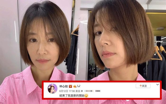 Lâm Tâm Như đột nhiên cắt tóc ngắn cùng dòng trạng thái kỳ lạ dấy lên nghi ngờ hôn nhân có biến?