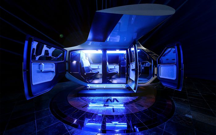 Cận cảnh chiếc taxi bay đầu tiên của Uber: Thiết kế mang đậm chất tương lai, nội thất cực sang chảnh