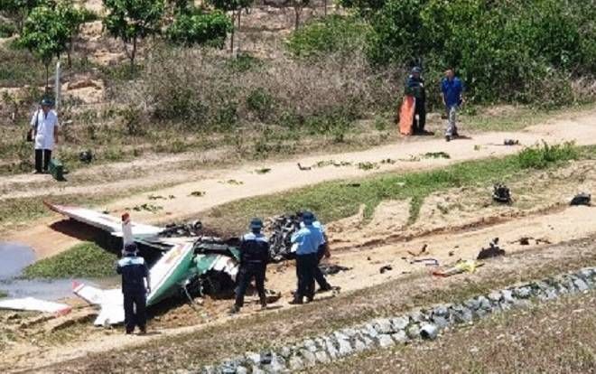 Rơi máy bay quân sự ở Khánh Hòa, 2 phi công tử nạn