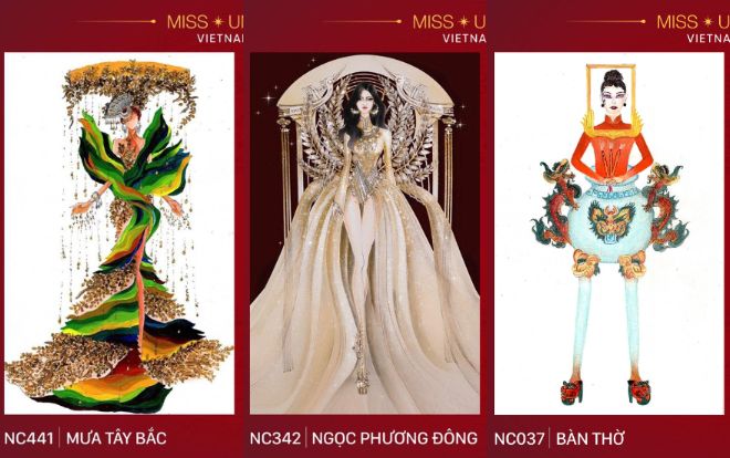 Lộ diện Top 15 trang phục dân tộc hot nhất cho Hoàng Thùy giữa 700 bài thi, tỉ lệ chọi gắt hơn thi đại học