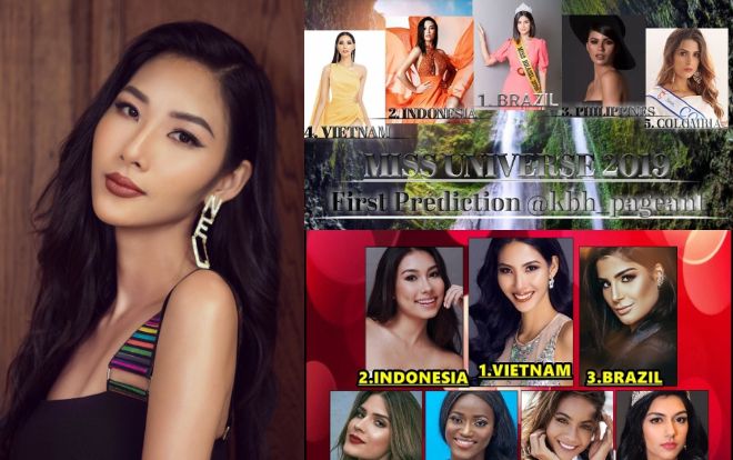 Nối bước H'Hen Niê, Hoàng Thùy liên tục 'công phá' bảng xếp hạng của chuyên trang sắc đẹp quốc tế ở Miss Universe 2019