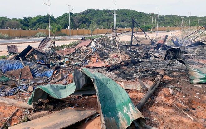 Nạn nhân vụ nổ dự án sân golf Cam Ranh lúc nửa đêm: 'Mọi người vùng chạy nhưng đám cháy lan nhanh quá, 2 người không thoát kịp'