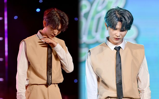 Clip: Fan đau lòng nhìn Toof. P (Uni5) đau thắt bụng nhưng vẫn cố gắng hoàn thành phần trình diễn