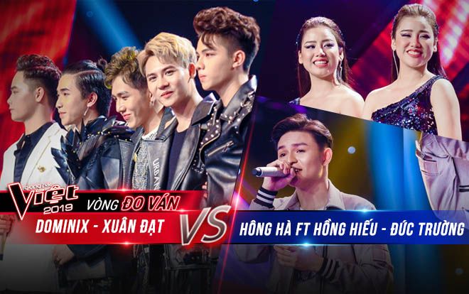 Cư dân mạng đau lòng tột độ khi DOMINIX và Hồng Hòa - Hồng Hiếu bị loại tại Đo Ván The Voice 2019
