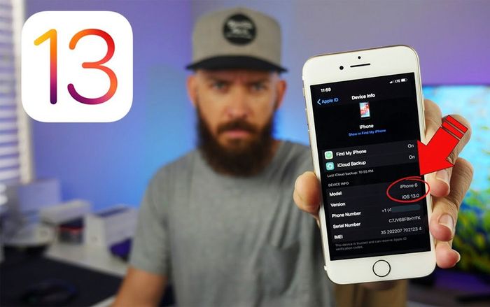 Một chiếc iPhone 6 vừa cài đặt thành công iOS 13 vì lý do không tưởng
