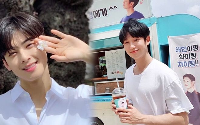 Cha Eun Woo (ASTRO) gửi quà ủng hộ phim điện ảnh 'Ignition' của Jung Hae In