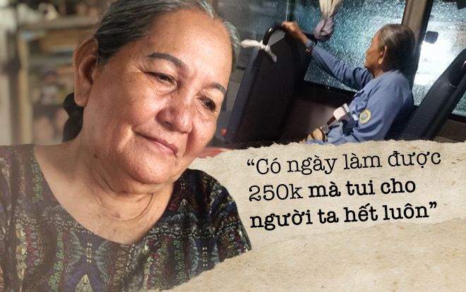 Chuyện bà lão nhặt ve chai khóc giữa trời mưa và sự cưu mang của bác lơ xe nghèo Sài Gòn: 'Có hôm làm được 250 ngàn, tui cho hết'