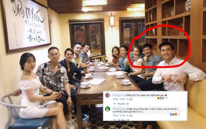 Chồng Bảo Thanh bị fan cuồng 'ném đá' vô cớ chỉ vì ngồi giữa vợ và Quốc Trường