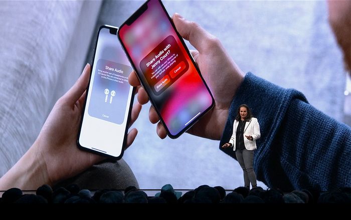 iOS 13 sẽ có tính năng chia sẻ âm thanh qua thao tác chạm nhưng không phải iPhone nào cũng được hỗ trợ