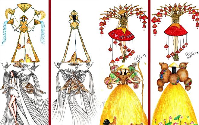 Đây là 'bảo bối' 3 lần 'đại náo' Miss Universe, nay xuất hiện nhiều vô kể trong cuộc thi trang phục dân tộc dành cho Hoàng Thùy