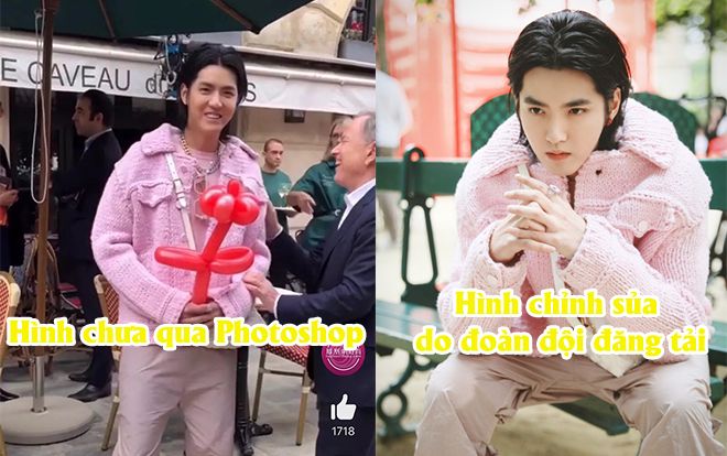 Ngô Diệc Phàm bị cười nhạo phát tướng trong những bức ảnh chưa qua chỉnh sửa khi tham gia tuần lễ thời trang