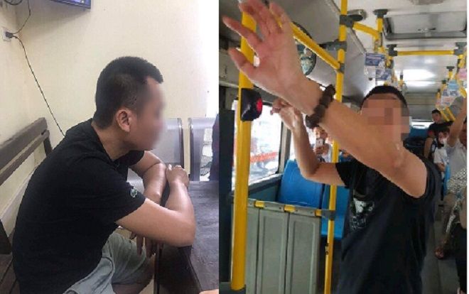 Tạm giữ điều tra hành vi dâm ô của kẻ biến thái thủ dâm sau lưng nữ sinh cấp 2 trên xe buýt