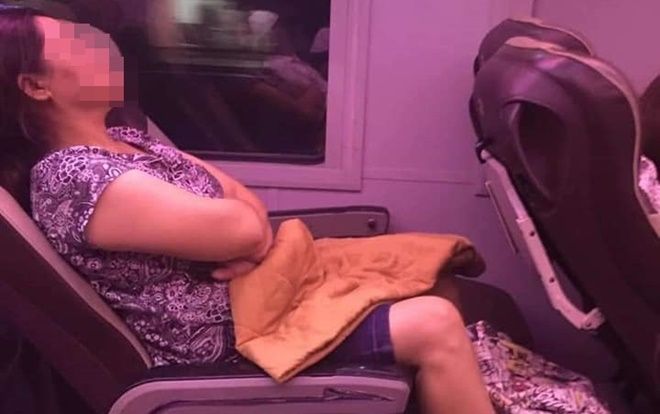 Sự thật bất ngờ sau câu chuyện nữ hành khách giả ngất, một mình chiếm 2 ghế trên tàu