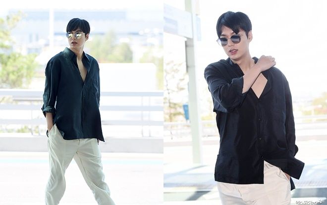 Thần thái sang chảnh, cách xử lý đẹp của Lee Min Ho sau khi lộ phần 'xôi thịt' tại sân bay