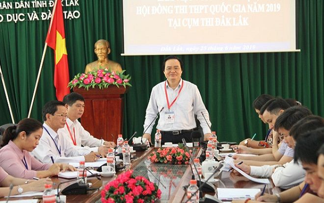 Kỳ thi THPT Quốc gia 2019: Sẽ chấm lại những bài thi có điểm cao bất thường