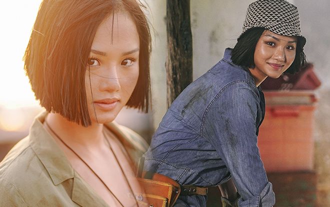 Miu Lê đen nhẻm, đậm chất nắng gió miền biển khi làm con gái trưởng đảo trong 'Anh thầy ngôi sao'