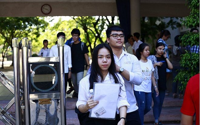 Hôm nay, các thí sinh bước vào buổi thi cuối cùng trong kỳ thi THPT quốc gia 2019