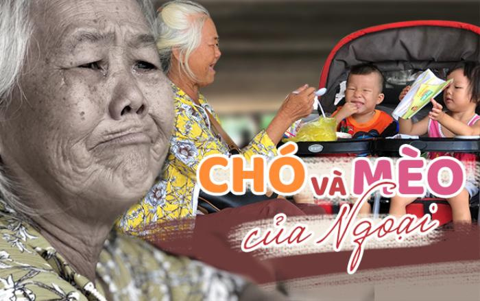 Ba bà cháu đi bán vé số khắp Sài Gòn: ‘Sau này Ngoại mất, Chó và Mèo chịu mồ côi dùm chút nghen!’