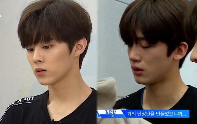 Drama gây sốc của 'Produce X 101': Kim Woo Seok bất ngờ mắc nhiều lỗi, Kim Yo Han rầu rĩ rơi nước mắt