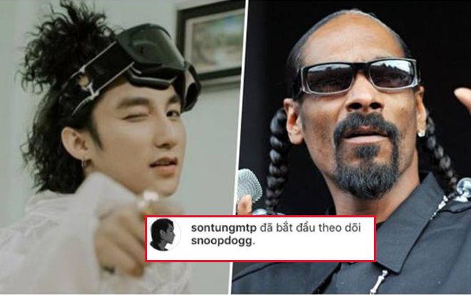 Có thể bạn chưa biết: Sơn Tùng M-TP cho đến bây giờ mới… bấm follow Instagram Snoop Dogg