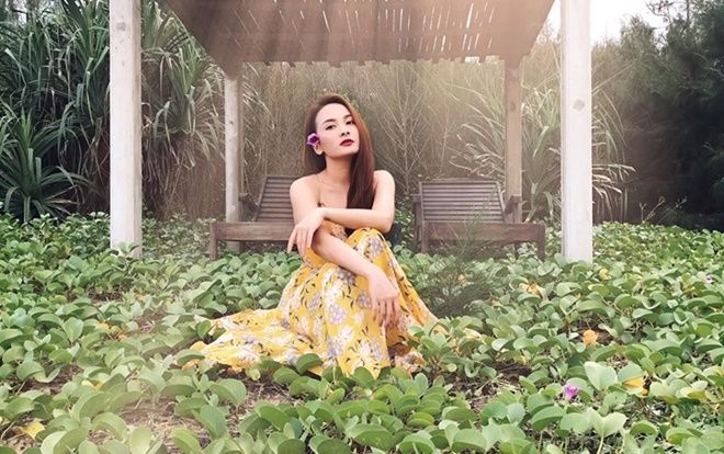 Trên phim thì kín đáo, nhưng ngoài đời Bảo Thanh lại táo bạo, quyến rũ thế này đây