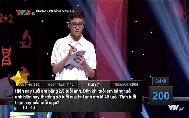 Lại thêm một câu hỏi ở 'Đường lên đỉnh Olympia' khiến cộng đồng mạng dậy sóng