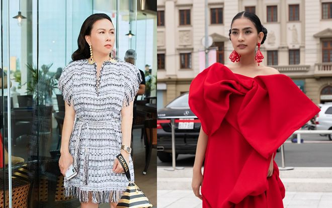 Trương Thị May hóa thành chiếc nơ khổng lồ, Phượng Chanel bất ngờ mặc đẹp