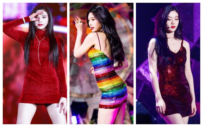 Dáng vừa đẹp lại vừa cao Joy (Red Velvet) cứ chăm chăm 'bỏ bùa' fan bằng kiểu váy khó mặc này