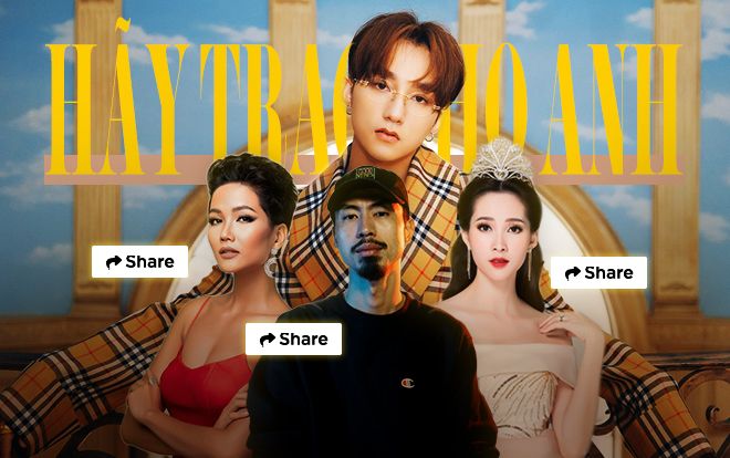 Hoa hậu H'Hen Niê, Đen Vâu cùng dàn sao Việt rần rần chia sẻ về MV 'Hãy trao cho anh' của Sơn Tùng M-TP