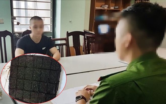 Bắt nam sinh viên chế bánh socola chứa cần sa rồi rao bán qua Facebook ảo