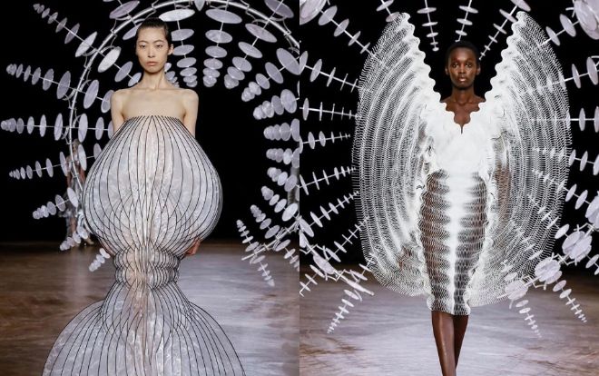 Ứng dụng 3D chuyển động đẹp diệu kỳ trong các thiết kế của phù thủy thời trang Iris van Herpen