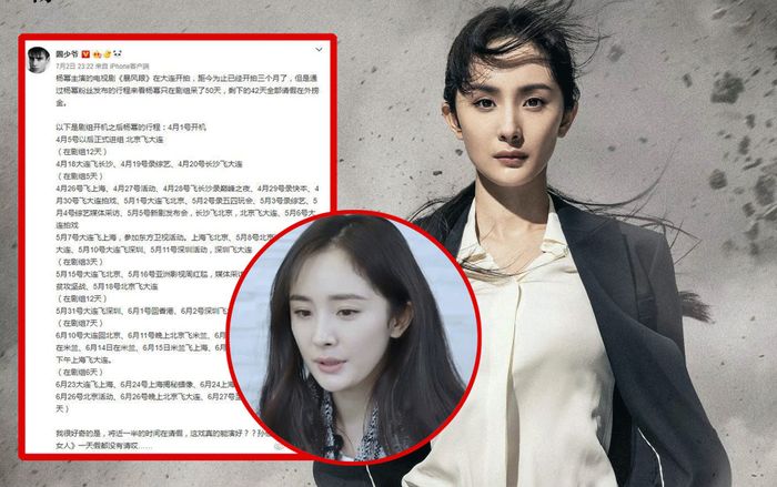 Sự trùng hợp của cặp bạn thân Dương Mịch - Angelababy: Đều bị tố không kính nghiệp, rời đoàn phim nhiều ngày