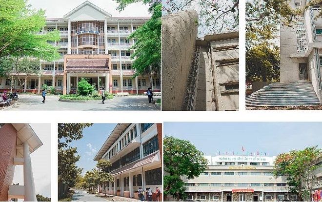 Đại học Nông Lâm TP.HCM - ngôi trường mang nét cổ kính với những hàng cây già trầm mặc cùng năm tháng