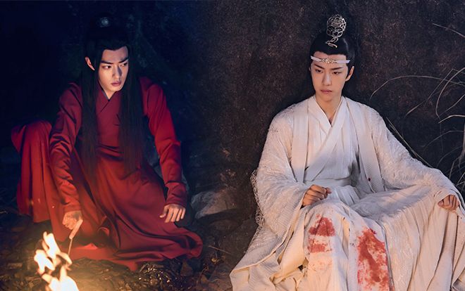 'Trần tình lệnh' tập 13+14: Ngụy Vô Tiện tháo mạt ngạch của Lam Vong Cơ, Lam Trạm dùng khẩu hình nói tên ca khúc