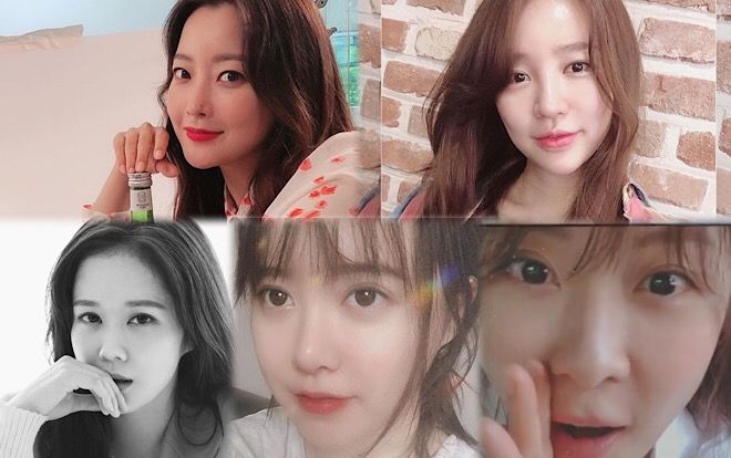 Im Soo Jung tự nhận đẹp trai, Goo Hye Sun - Jang Nara và Ha Ji Won khoe sắc trẻ đẹp trên MXH