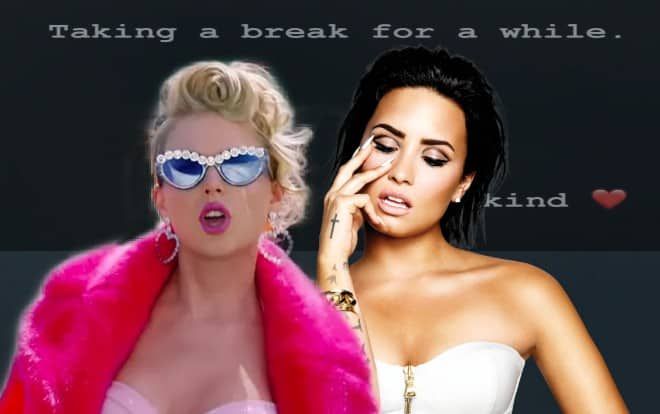 Demi Lovato tuyên bố 'hồi cung tịnh dưỡng' sau chuỗi drama tự tạo trong scandal Taylor Swift và Scooter Braun