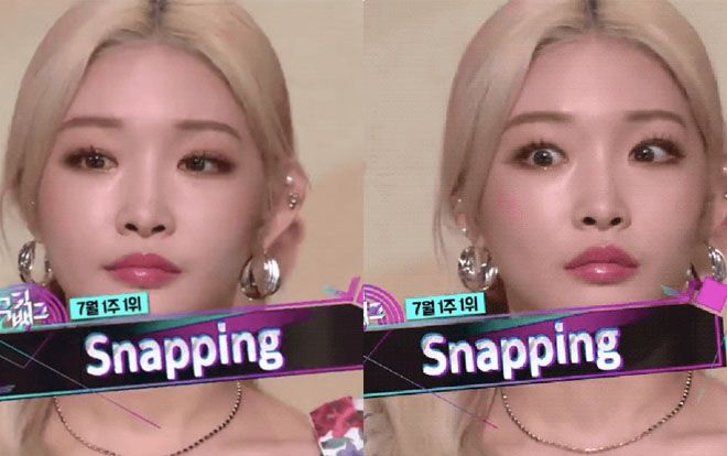 Chungha giành cúp chiến thắng tại Music Bank: Phản ứng bất ngờ của cô nàng khiến cư dân mạng say mê