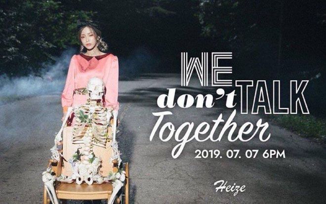 Heize chính thức ra mắt 'We Don't Talk Together' do Suga (BTS) sản xuất: Độc lạ từ phần nghe lẫn phần nhìn