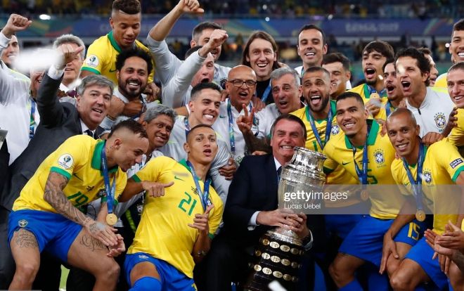Thiếu người, Brazil vẫn lần thứ 9 vô địch Copa America
