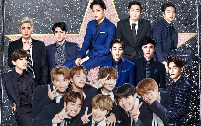 EXO 'nắm tay' BTS ghi tên vào Đại lộ danh vọng Dubai cùng những tên tuổi lớn của thế giới