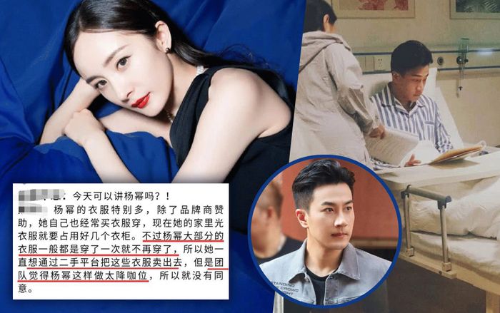 Dương Mịch bị đoàn đội cản không cho bán đồ cũ vì hạ thấp giá trị, Lưu Khải Uy sự nghiệp thất bại trở về Hong Kong?