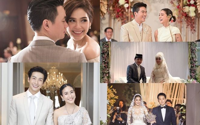 Những lễ cưới lộng lẫy, lung linh và ngập tràn hạnh phúc của sao Thái!